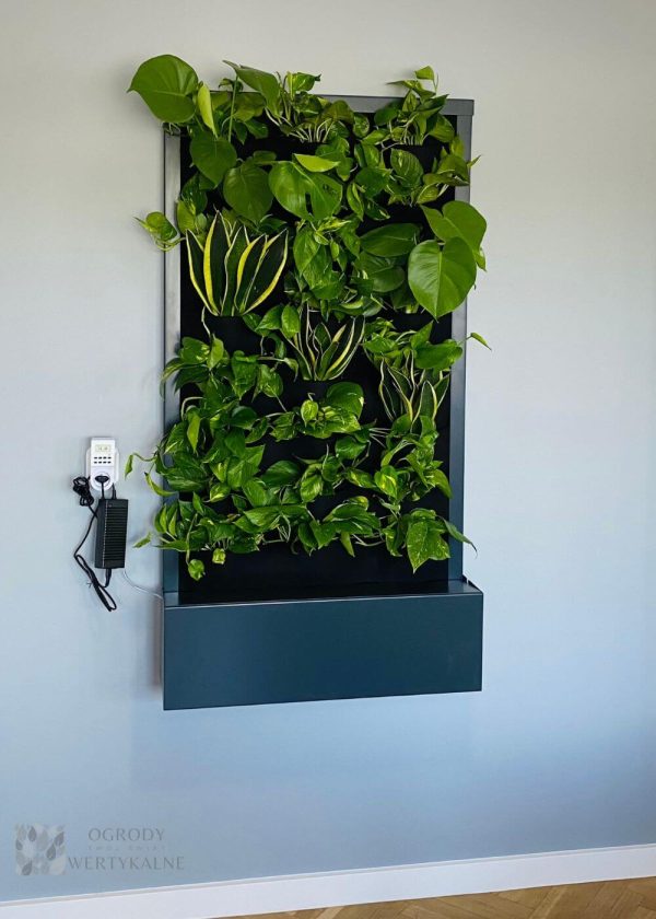 Small hanging mobile green wall