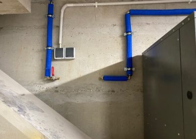 Control area for an indoor green wall