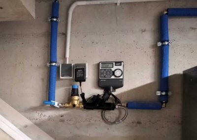 Example of an implemented control system for an indoor vertical garden